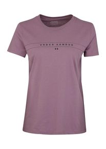 Under Armour, Damen Funktionsshirt 'GRAPHIC CLASSIC CREW', Lila / Schwarz