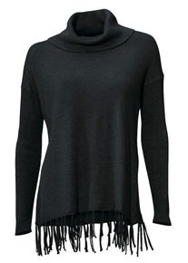 Heine, Damen Pullover, Schwarz