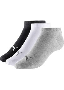 Puma, Damen Sneakersocken, Grau / Schwarz / Wei&szlig;