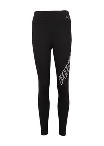 Puma, Damen Sport-Leggings 'Yogini' in 7/8-L&auml;nge, Schwarz / Wei&szlig;