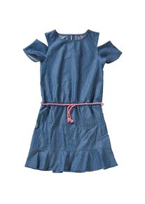 s.Oliver Junior, M&auml;dchen Denimkleid, Blau / Pink