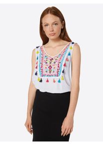 EDC by Esprit, Damen Top, Offwhite