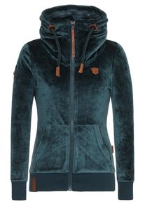 Naketano, Damen Jacke, Braun / Smaragd