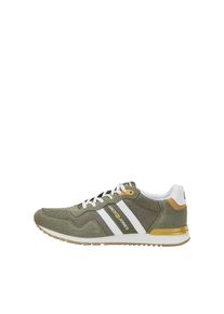 Jack & Jones JACK & JONES, Herren Retro-Stil Sneaker, Oliv / Weiß