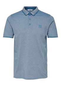 Only & Sons Only & Sons, Herren Poloshirt, Taubenblau