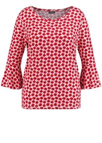 SAMOON, Damen Shirt, Rosa / Hellrot