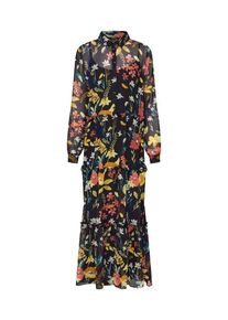 Only, Damen Kleid 'onlNORA LS MIDCALF', Dunkelblau / Senf / Smaragd / Pastellrot / Schwarz / Weiß