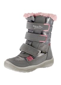 Superfit, Mädchen Winterstiefel 'CRYSTAL', Grau / Rosa