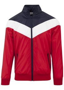 Urban Classics, Jacket 'Arrow ', Navy / Rot / Weiß