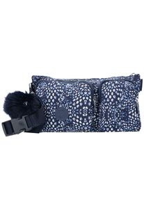 Kipling, Damen Gürteltasche 'Presto Up' 28 cm, Hellblau / Dunkelblau / Weiß