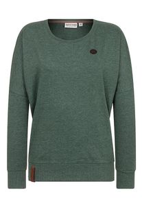Naketano, Damen Sweatshirt, Grünmeliert