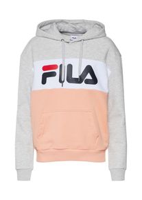 Fila, Damen Sweatshirt 'LORI', Hellgrau / Koralle / Wei&szlig;