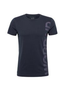 Tom Tailor Denim, Herren T-Shirt, Taubenblau / Helllila