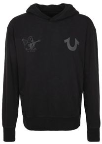 True Religion, Herren Kapuzenpullover 'BUDDHA HOODIE', Schwarz