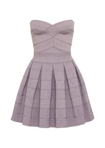 Review, Damen Bandeau-Kleid in Mini-Länge, Lavendel