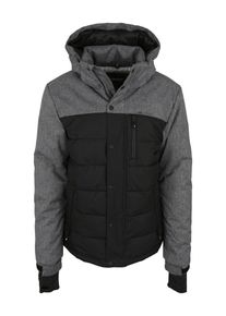Protest, Herren Wintersportjacke 'Finesty Snow', Grau / Schwarz