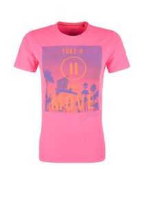 s.Oliver RED LABEL, Herren T-Shirt, Dunkelpink