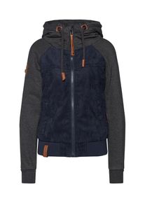 Naketano, Damen Kapuzenjacke 'Rammel die Katz', Blau