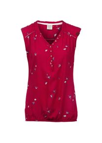 Ragwear, Damen Printshirt 'Salty A', Feuerrot / Wei&szlig;