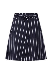 Pop Copenhagen, Damen Rock 'Striped Linen Skirt', Blau