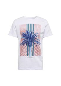 Jack & Jones JACK & JONES, Herren T-Shirt, Mischfarben / Weiß