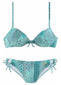 Lascana, Damen Bikini, Türkis