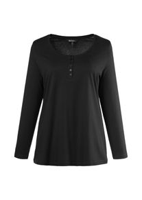 Ulla Popken, Damen Shirt, Schwarz