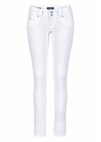 LTB, Damen Stretchige Skinny Jeans 'Molly', Wei&szlig;