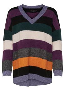 Only, Damen Pullover, Beige / Goldgelb / Graumeliert / Smaragd / Beere / Helllila / Schwarz