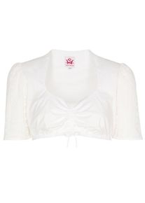 Spieth & Wensky SPIETH & WENSKY, Damen Dirndlbluse 'Haspel', Wei&szlig;
