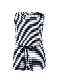 Maui Wowie, Damen Overall, Dunkelblau / Wei&szlig;