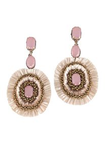 Heine, Damen Ohrschmuck, Beige / Gold / Rosé