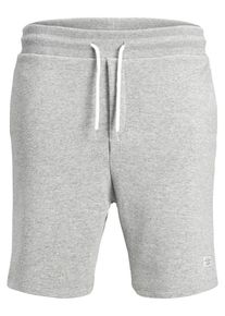 Jack & Jones JACK & JONES, Herren Klassische Sweatshorts, Graumeliert