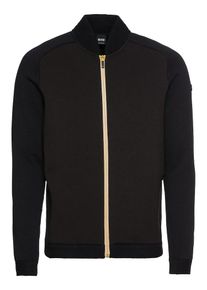 BOSS, Herren Strickjacke 'Zenny 10209668 01', Schwarz