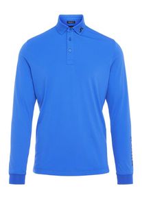 J. Lindeberg J.Lindeberg, Herren 'Tour Tech LS Reg TX Jersey' Poloshirt, Blau