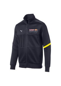 Puma, Herren Trainingsjacke 'Red Bull Racing T7', Nachtblau / Gelb / Rot