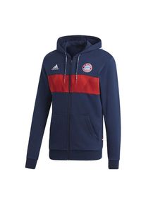 adidas Performance, Herren Sweatjacke, Dunkelblau / Rot / Wei&szlig;