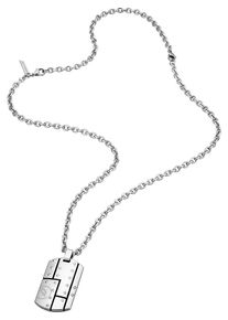 Police, Herren Halskette 'Aeroplane', Silber