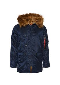Alpha Industries, Herren Kurzmantel, Dunkelblau