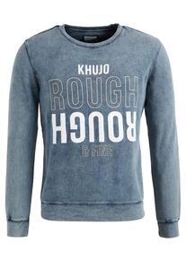 Khujo, Herren Sweatshirt WILLY, Blau