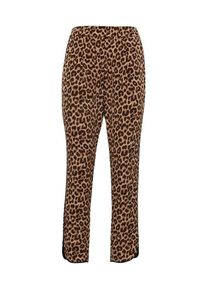 Tom Tailor, Damen Hose, Hellbraun / Schwarz