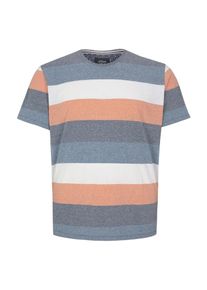 s.Oliver RED LABEL, Herren Shirt, Opal / Himmelblau / Apricot / Weiß