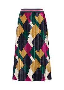 Rich & Royal Rich & Royal, Damen Plisseerock, bunt