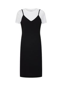 Jacqueline de Yong, Damen Kleid 'DIANA', Schwarz / Weiß
