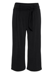 Lascana, Damen Culotte, Schwarz