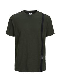 Jack & Jones JACK & JONES, Herren T-Shirt, Dunkelgrün / Schwarz