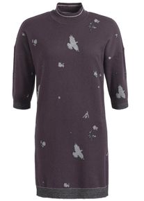 Khujo, Damen Kleid 'ARBESA', Grau / Aubergine