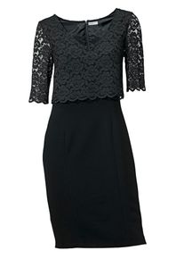 Heine, Damen Abendkleid, Schwarz