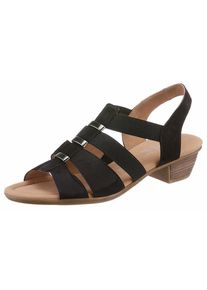 Gabor, Damen Sandalette, Schwarz