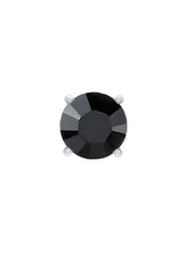 PAULO FANELLO, Damen Ohrringe, Schwarz / Silber